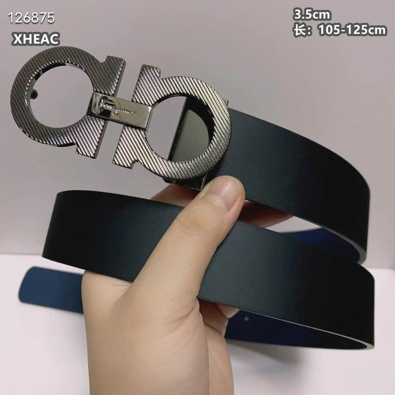 Ferragamo belt 35mmX105-125cm 8L108